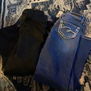 2 pairs size 8 jeans